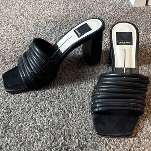 Dolce Vita Black Women's Mules
